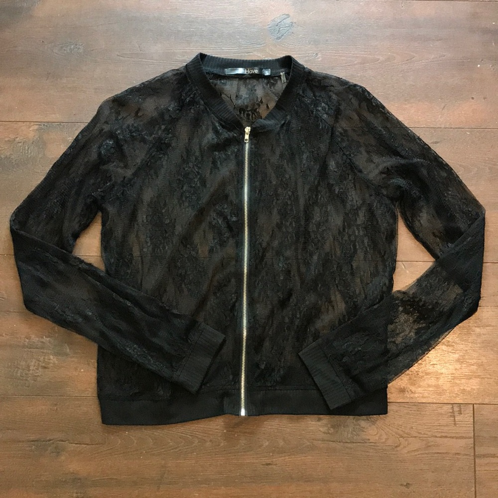 Lacey bomber style jacket 🖤